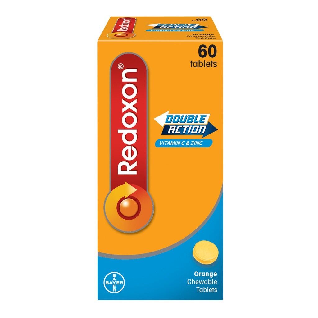 Redoxon Double Action Chewable Tablets(no box)