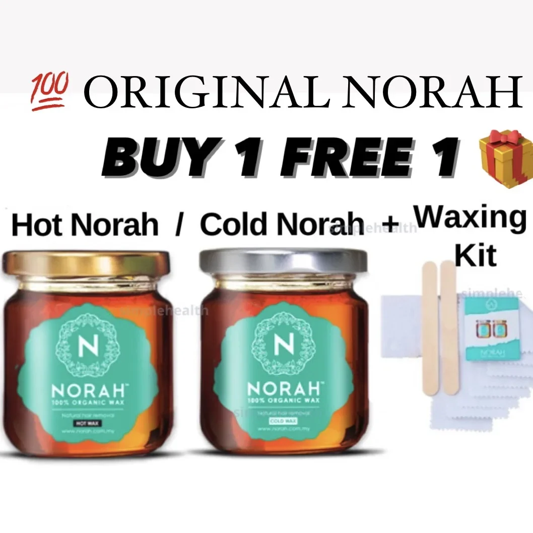 💯 ORIGINAL NORAH HOT And COLD Norah Wax Natural Hair Removal NorahWax