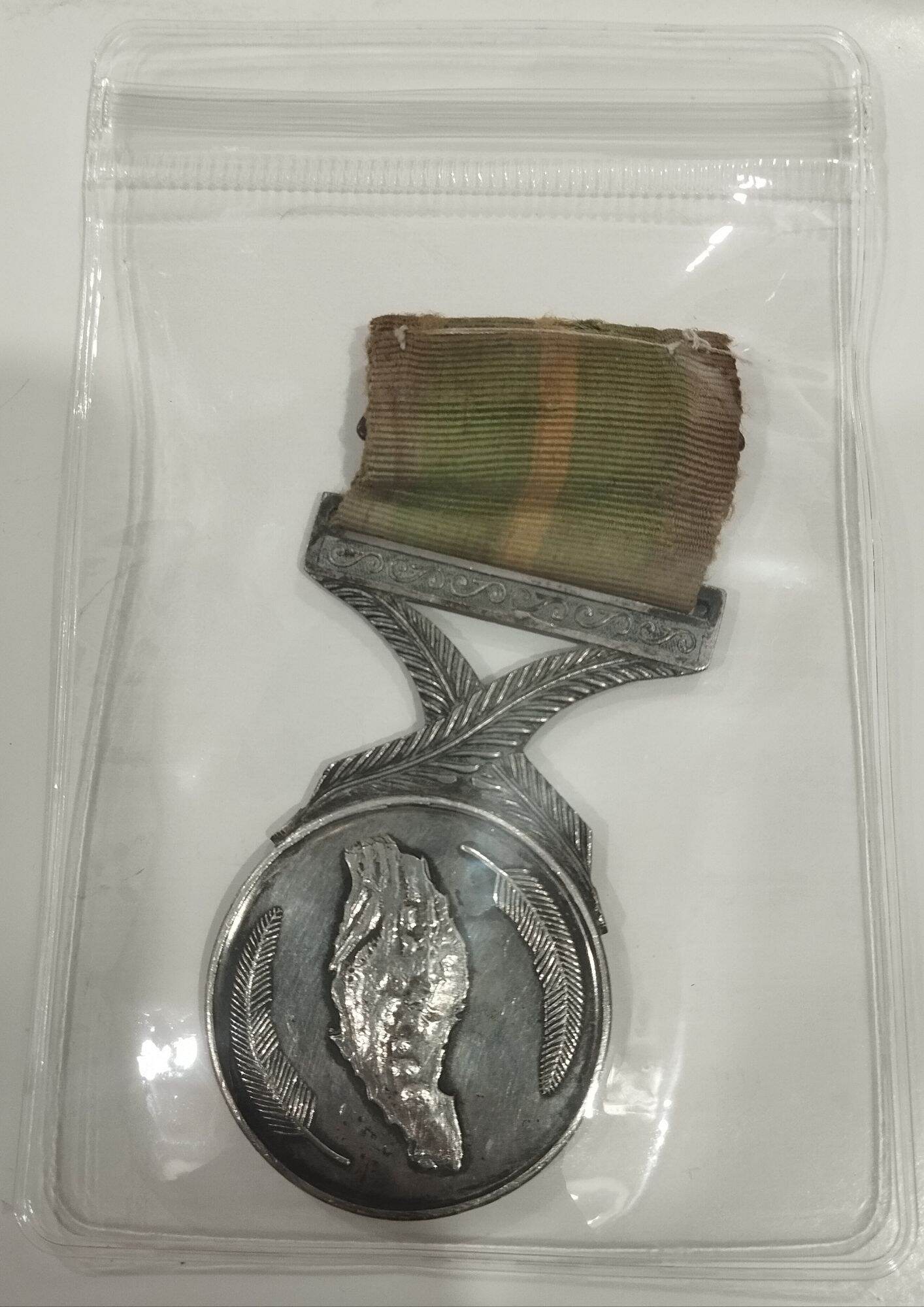 1pc Pingat Khidmat Berbakti With Ribbon Silver Medal #16