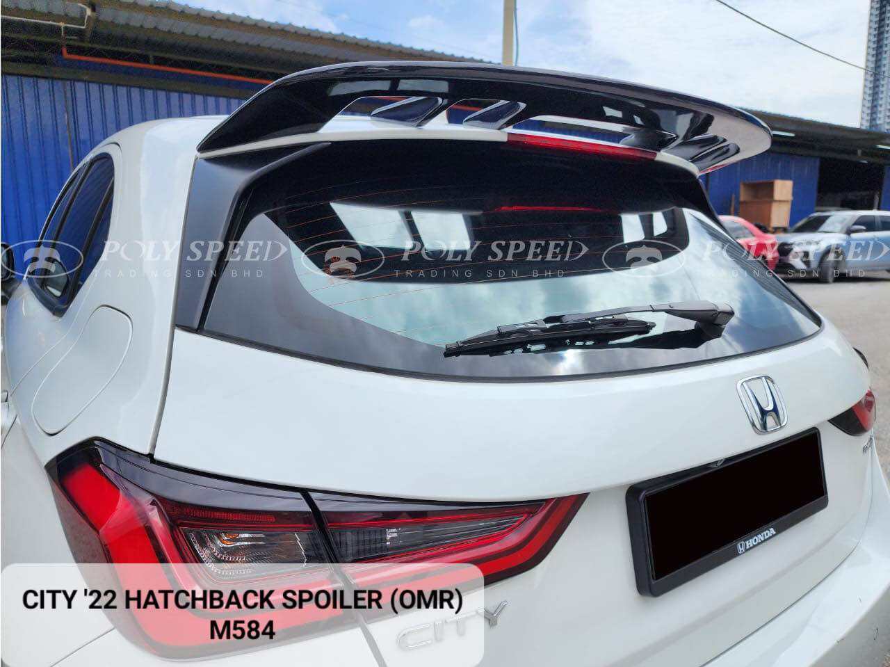 Honda city gn2 Hatchback 2022 2023 2024 OMR DUCKTAIL rear roof spoiler ...