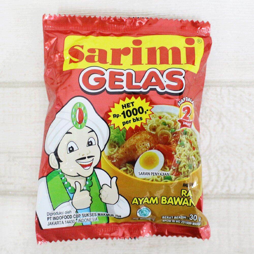 Sarimi Gelas Ayam Bawang Dan Bakso 1 Renceng Lazada