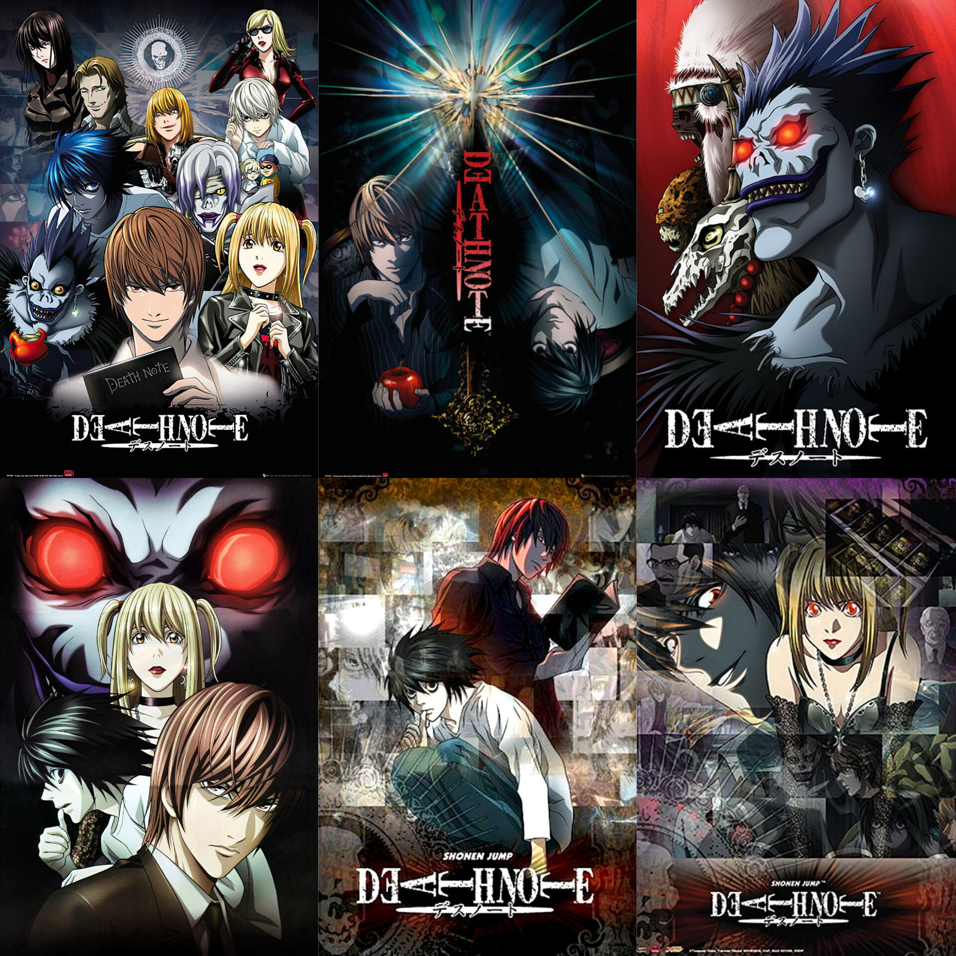 anime death note poster 12 pcs series | Lazada