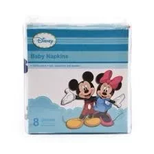 Anakku Bayi Disney Napkin 2/4 (loose)/ 8 keping (76 cm x 76 cm) 100% Kapas