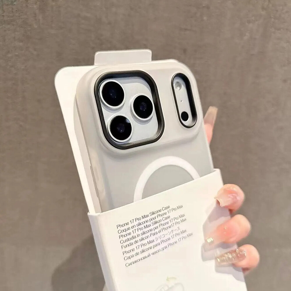 Candy Colour Magnetic Wireless Charging Case For Iphone Pro Max_voghion.com