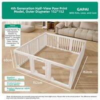 hipidog | Hippie Dog Indoors Fence Escape Proof Pet Enclosure