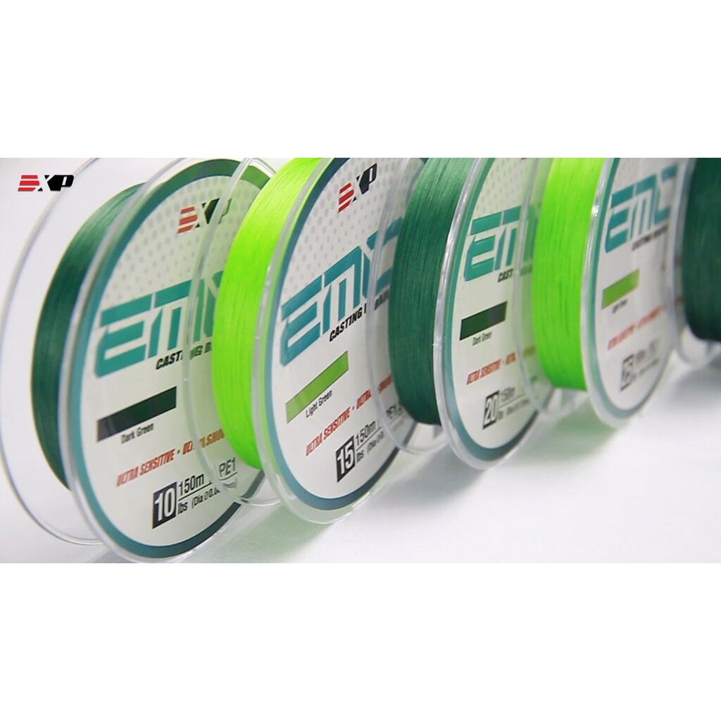 EXP EMO 8X 150m Casting Braided Fishing Line Ultra Sensitive