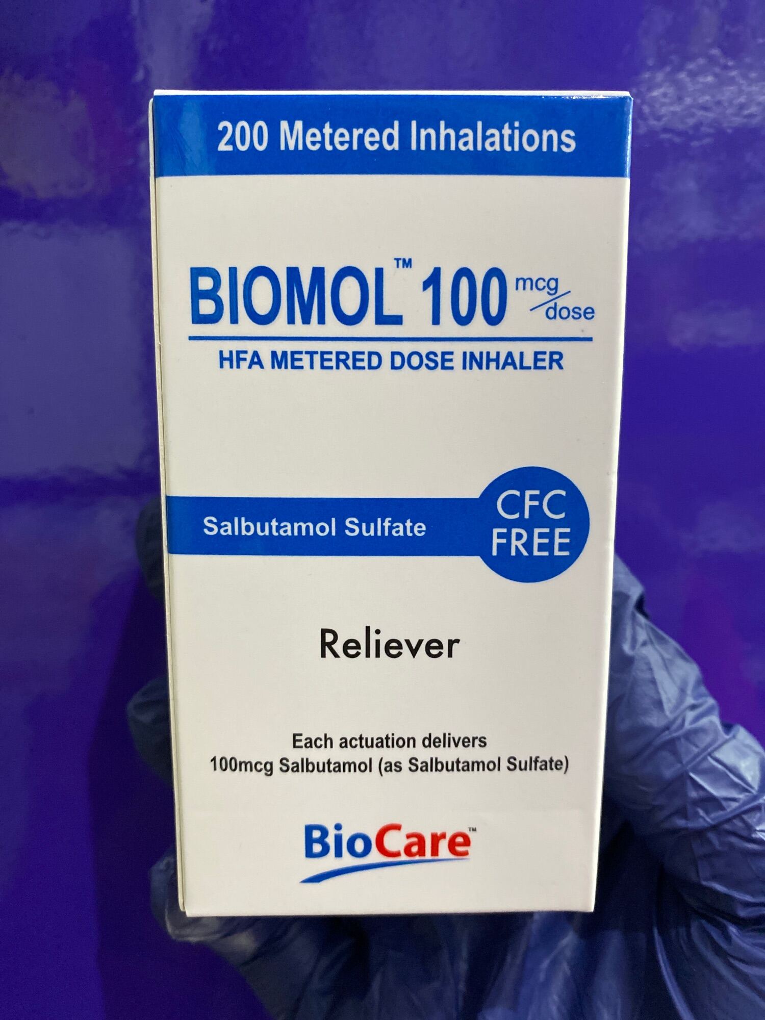 Salbutamol 100mcg