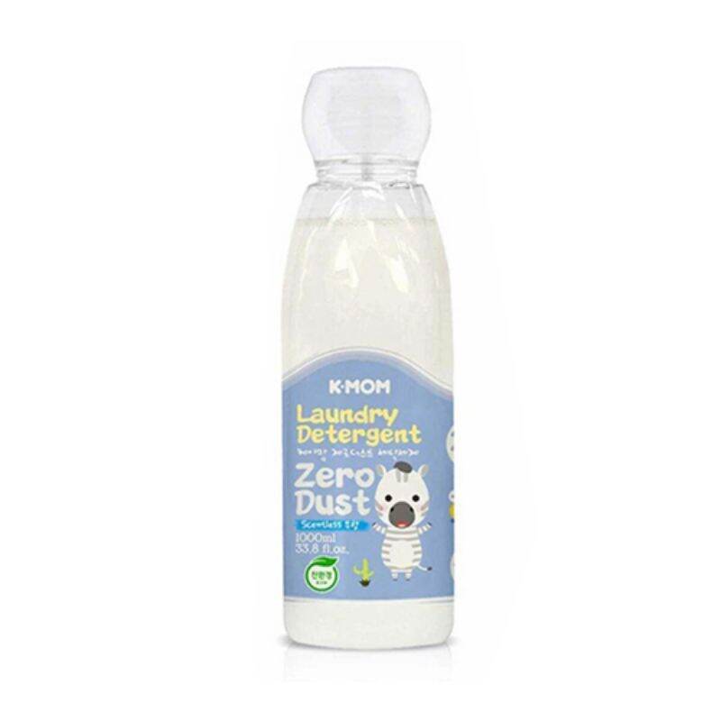 KMOM ZERO DUST LAUNDRY DETERGENT ( SCENTLESS/ SOAP ) 1000ml Lazada