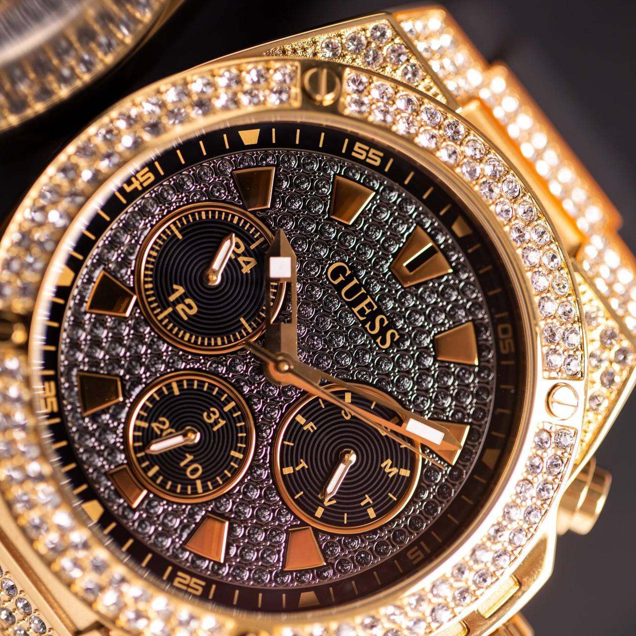 Guess Pegasus Guess Men's Diamond Watches Guess Pegasus