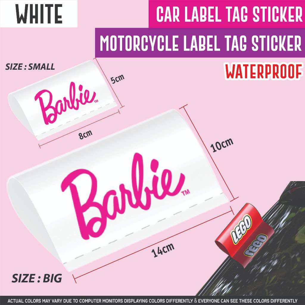 barbie label