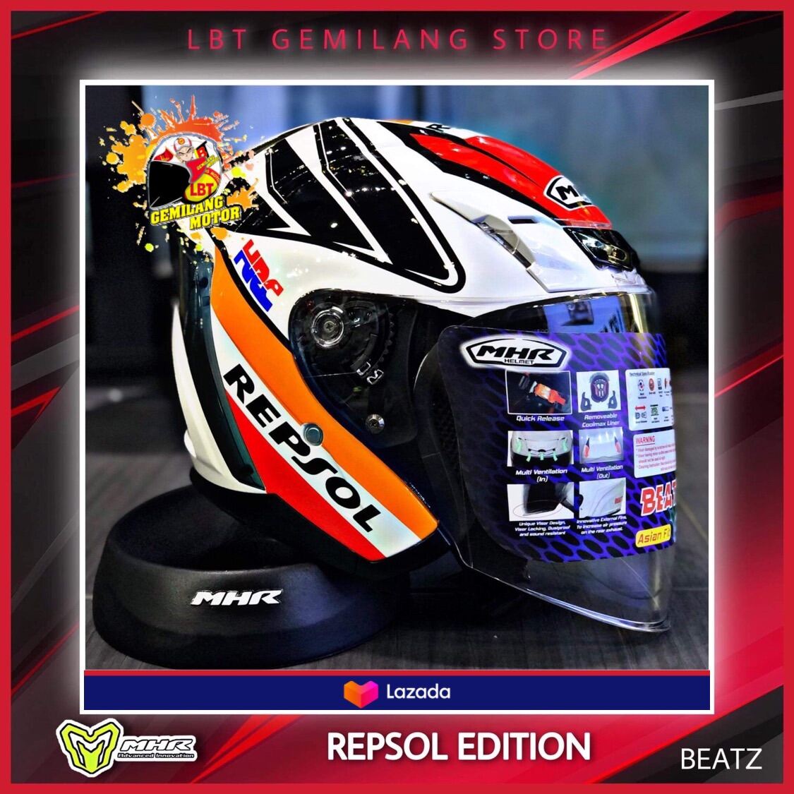 repsol helmet price