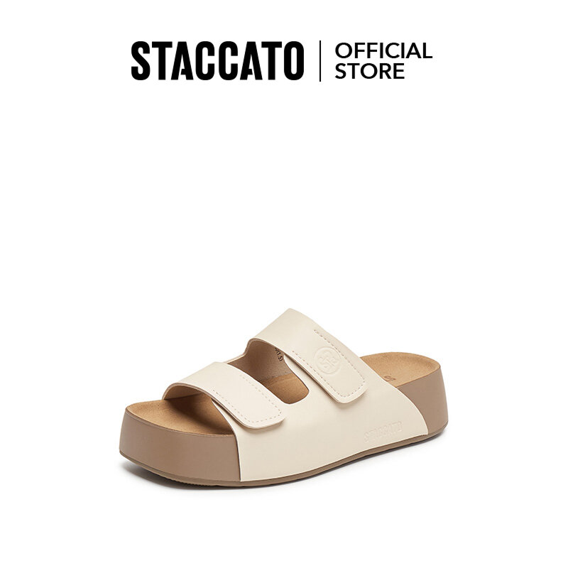 Staccato Women's Birkenstock Thick-soled Slippers H0513 ราคา 3,210 บาท*ส่งฟรี