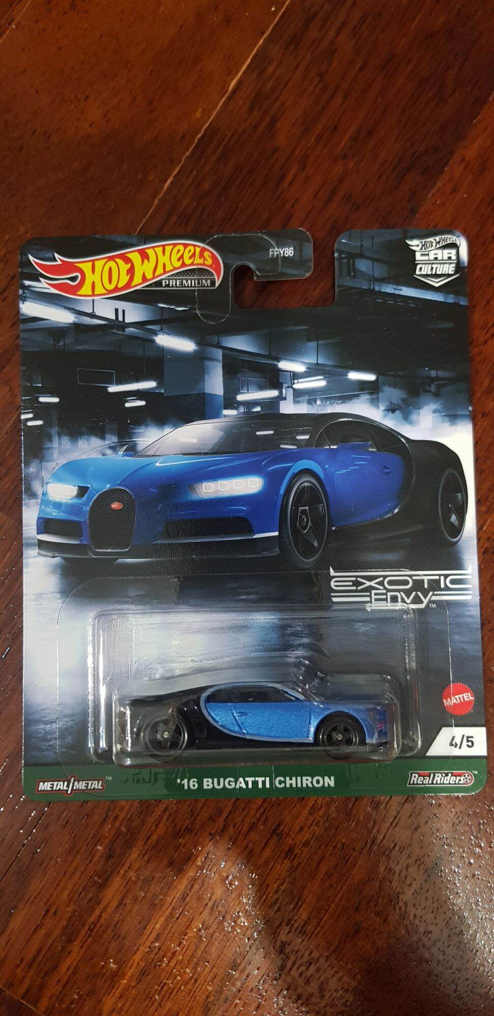 ACMK] Hotwheels Premium Exotic Envy Bugatti Chiron Exotic Car