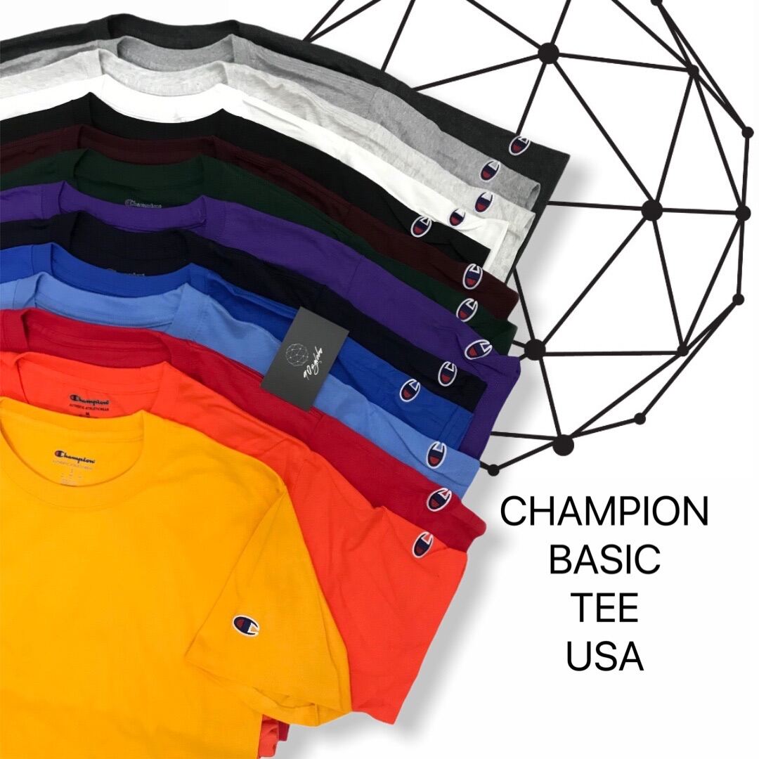 Champion Basic Tee USA Tee T Shirt T425 90sglobe Lazada