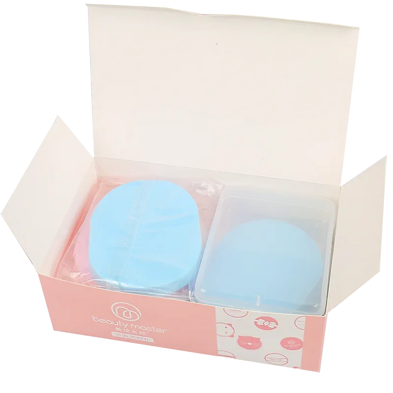 Beauty Master 6-Piece Gift Box Cleansing Buffer Cleansing Sponge Face Cleaning Thickened Extra Large Sponge Makeup Remover with Box