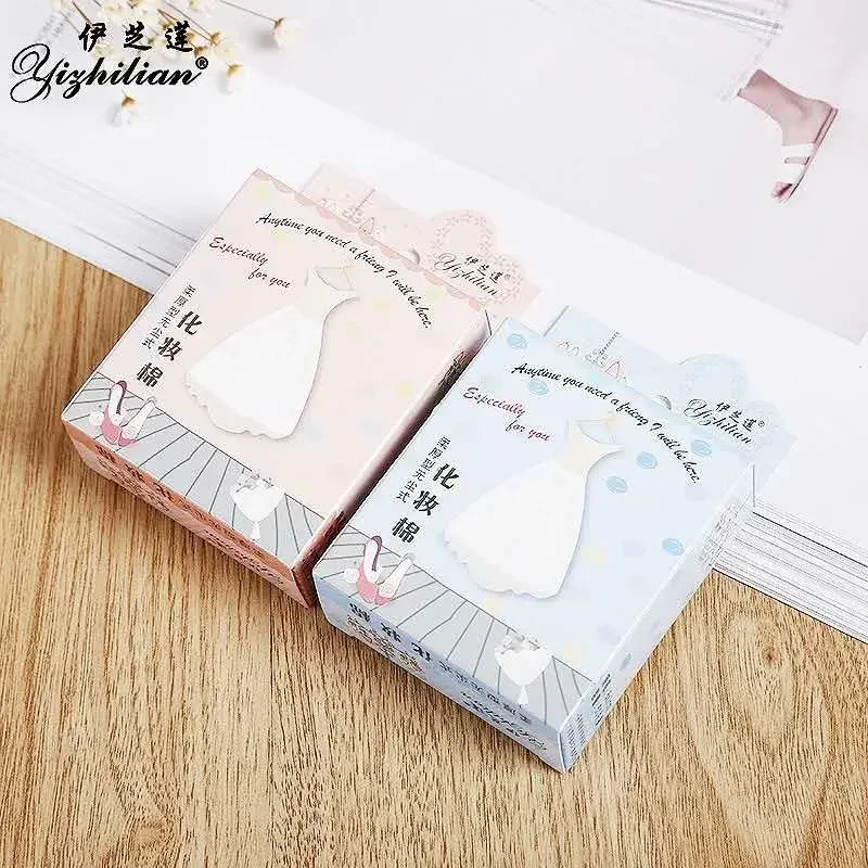 【READY STOCK】 Cotton Puff 600 Sheets Remover Wipes Facial Cleansing