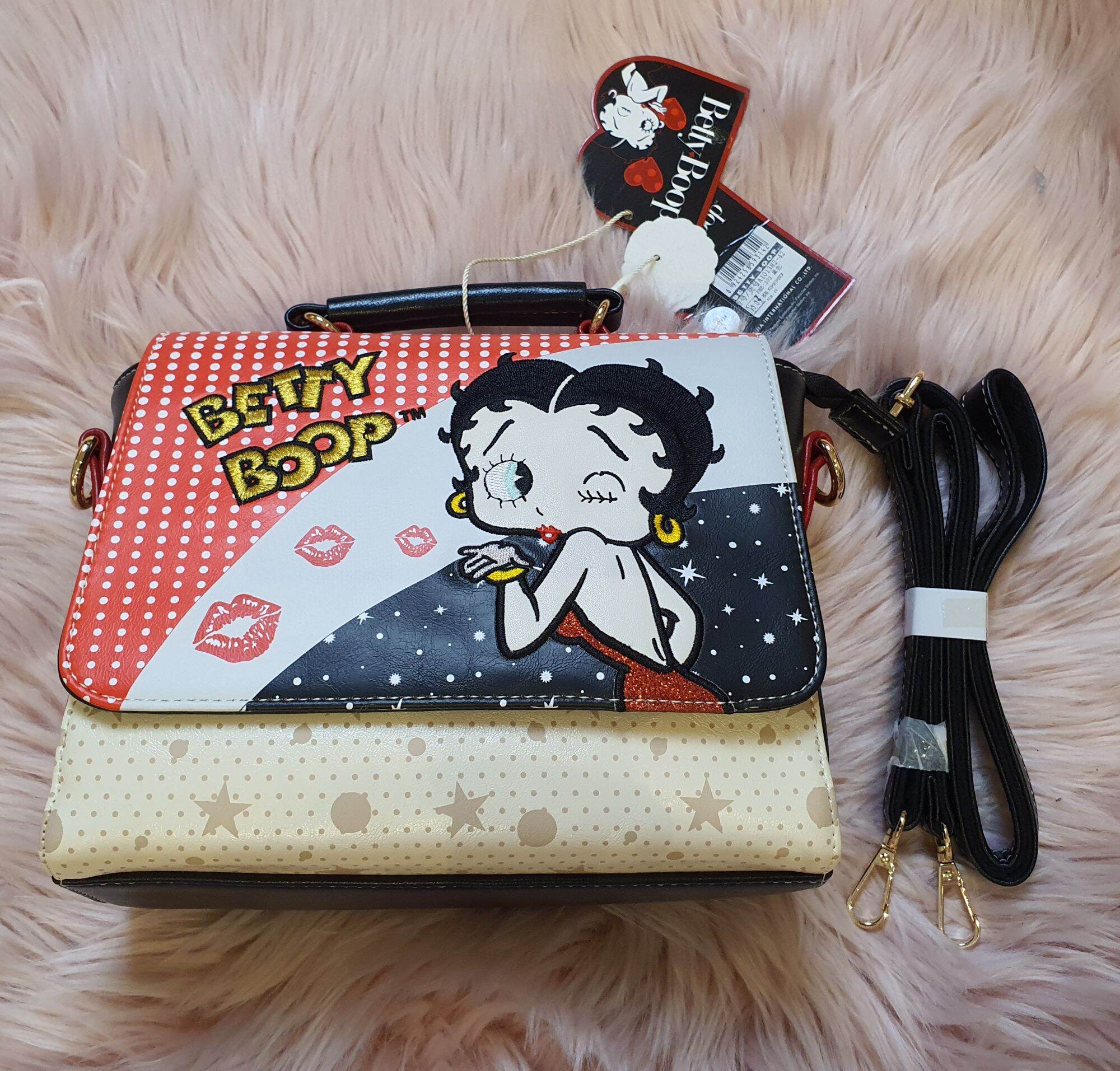 Betty Boop 貝蒂 sling bag from USA (PU 