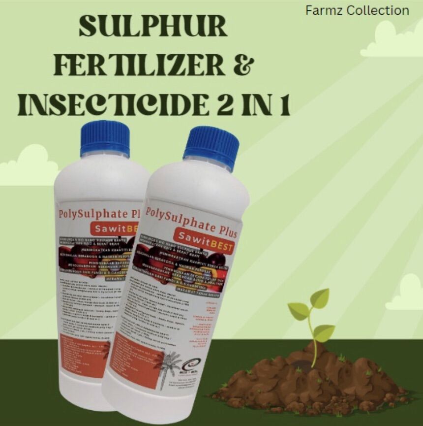 Sulphur as Fertilizer, Insecticide and Fungicide (3 IN 1) Lazada
