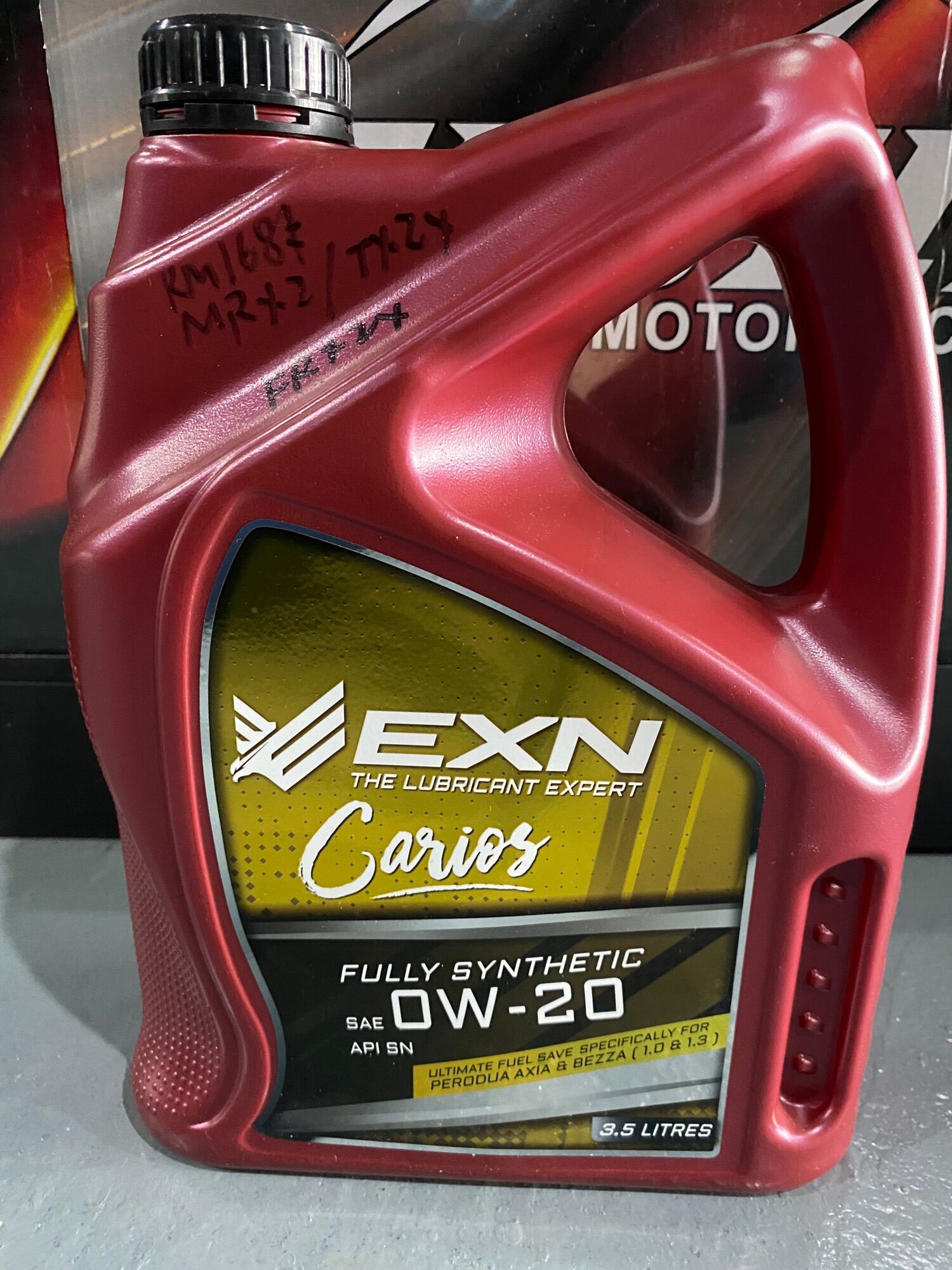 Engine Oil 0W20 Fully Synthetic 3.5L EXN Lazada