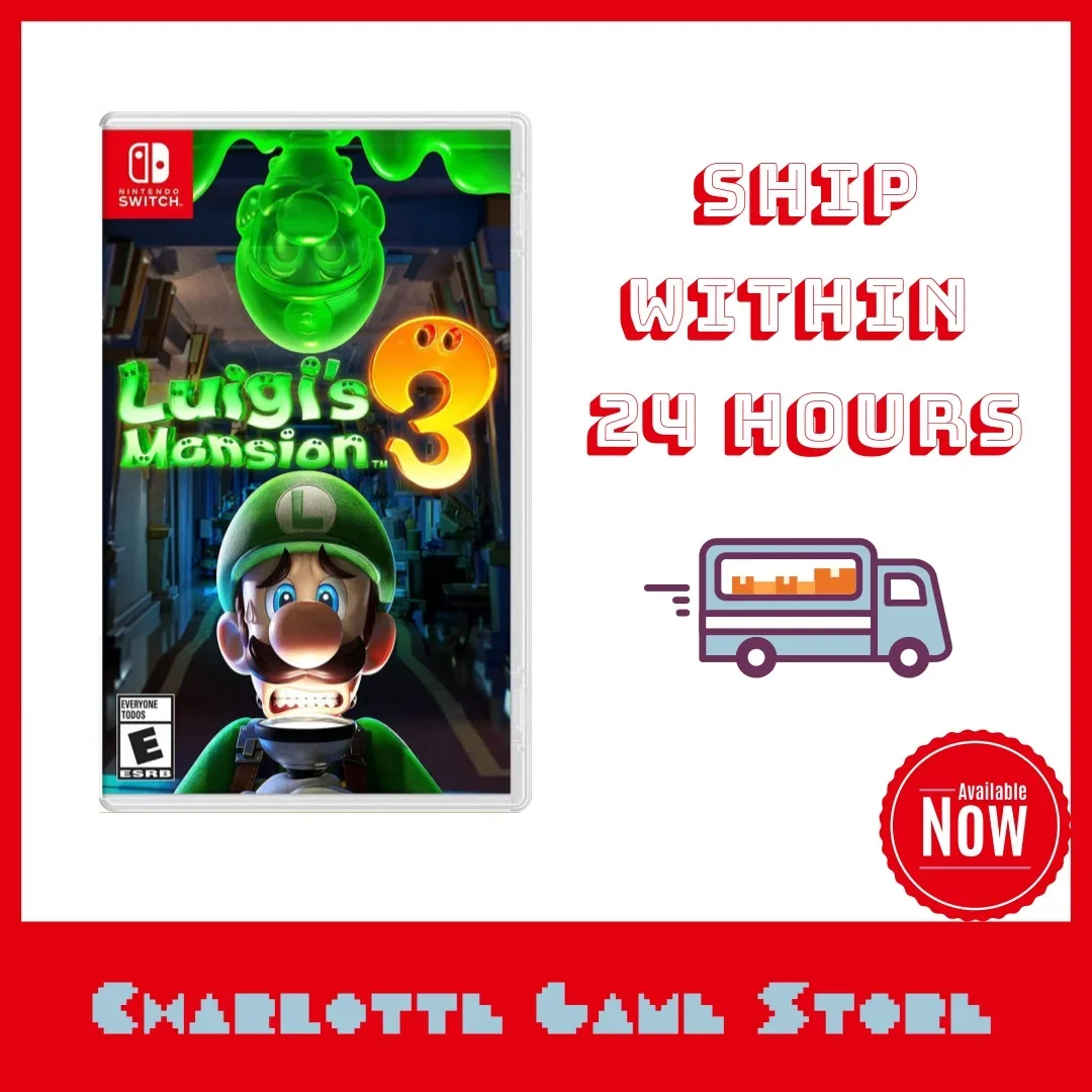 Nintendo Switch Luigi’s Mansion™ 3 (US)(English/Chinese)