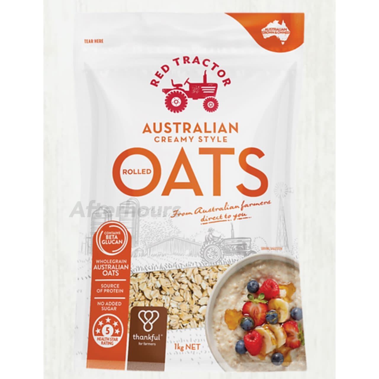 RED TRACTOR AUSTRALIAN ROLLED OATS 1KG Lazada