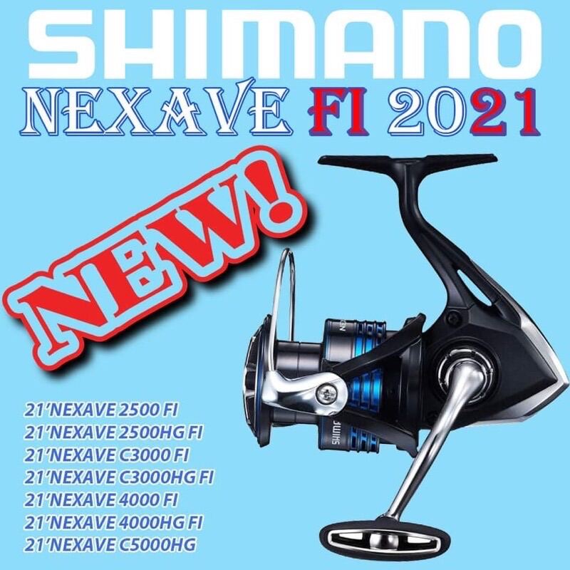 Shimano Fishing Nexave Fi Spinning Reel C5000HG