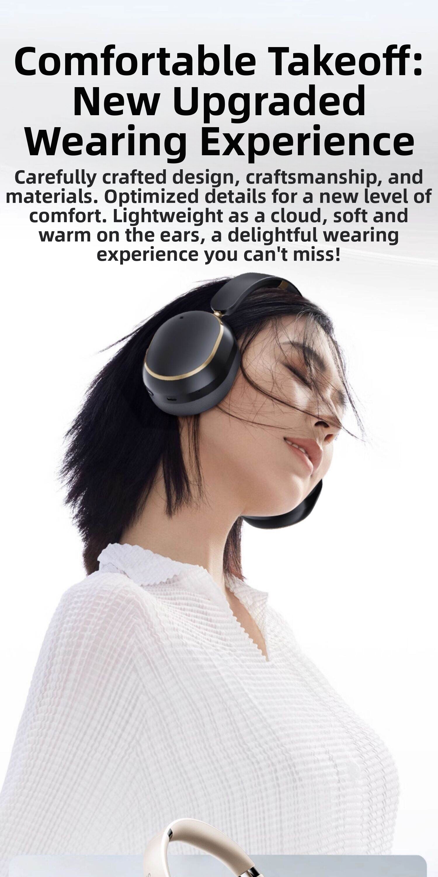 Philips Wireless Noise-canceling Headphones Active Noise Control_voghion.com