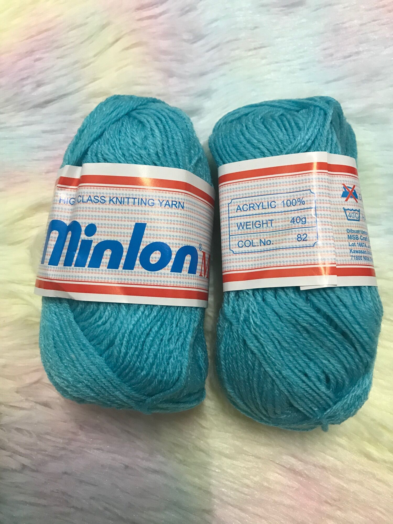 Design From Minlon Thread (Malaysia Ready Stock) Minlon Knitting Yarn | Lazada