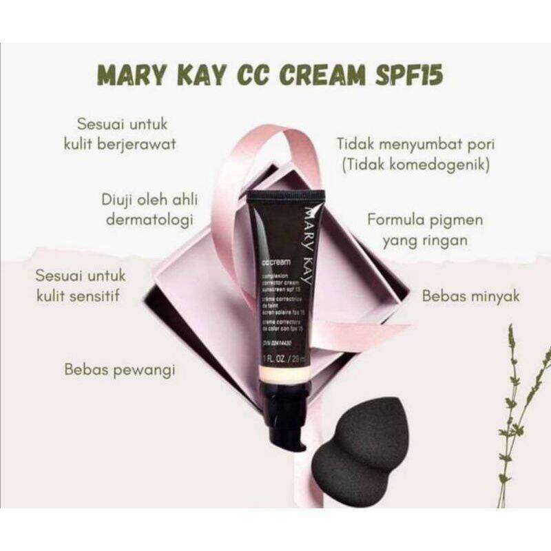 perbezaan cc cream dan foundation mary kay