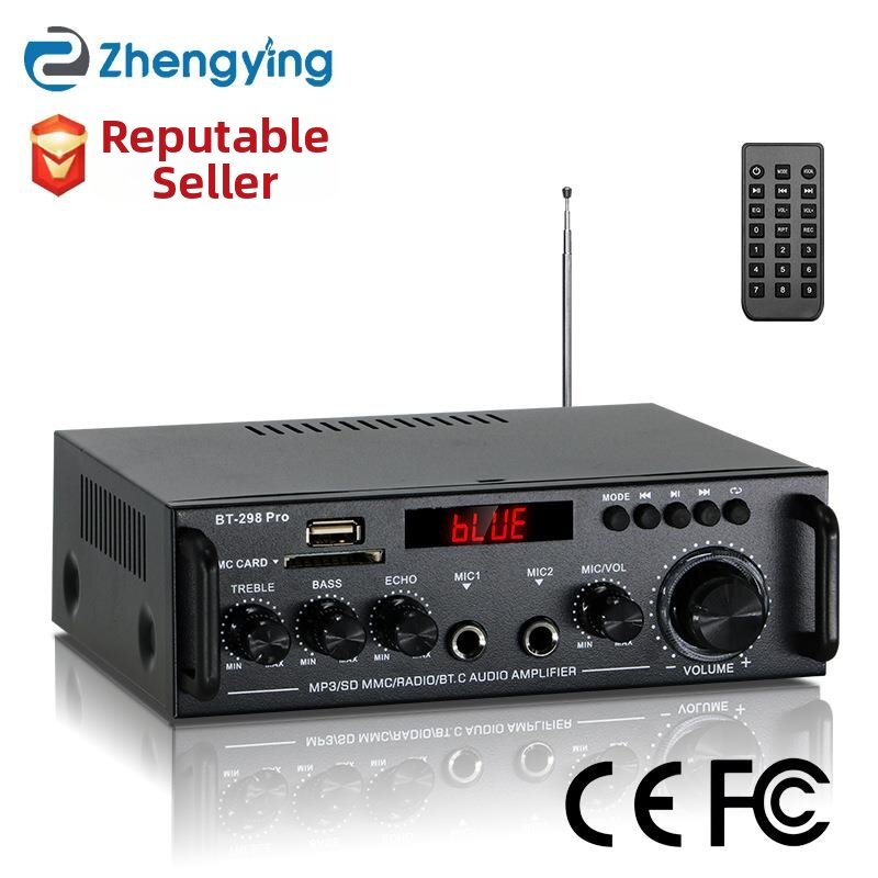 BONINGYU | Bluetooth Udisk Digital Amplifier Two Channels