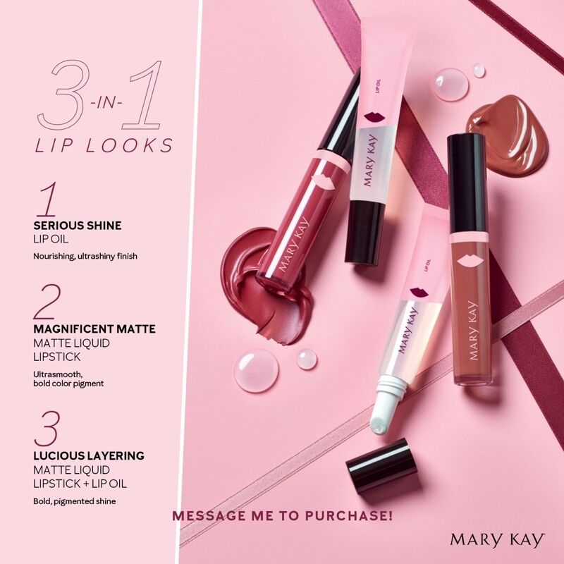 Mary Kay Cinnamon ~ Matte + Shine Lip Set (Limited Edition)