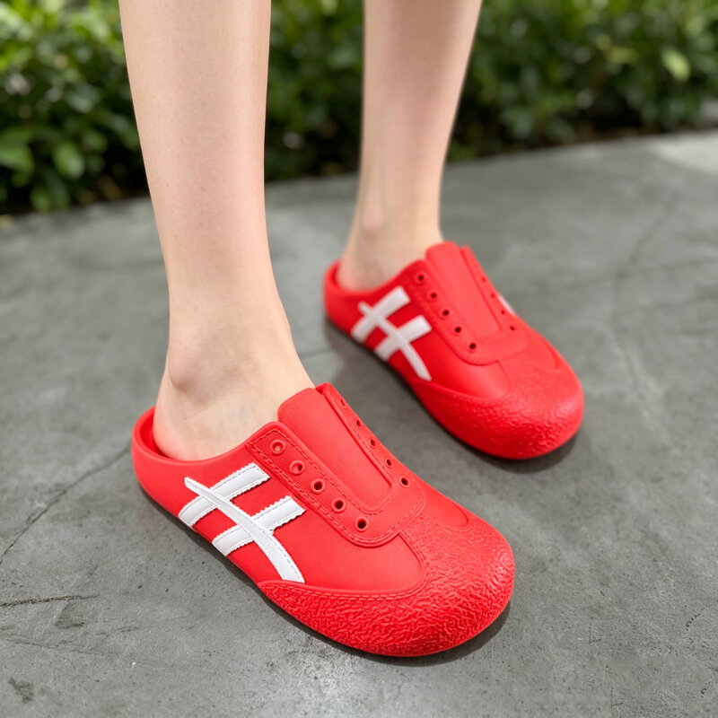 GAJOUK Korean Women Mules Soft Slip on Shoes Nurse Work Garden Clogs Slippers - 3