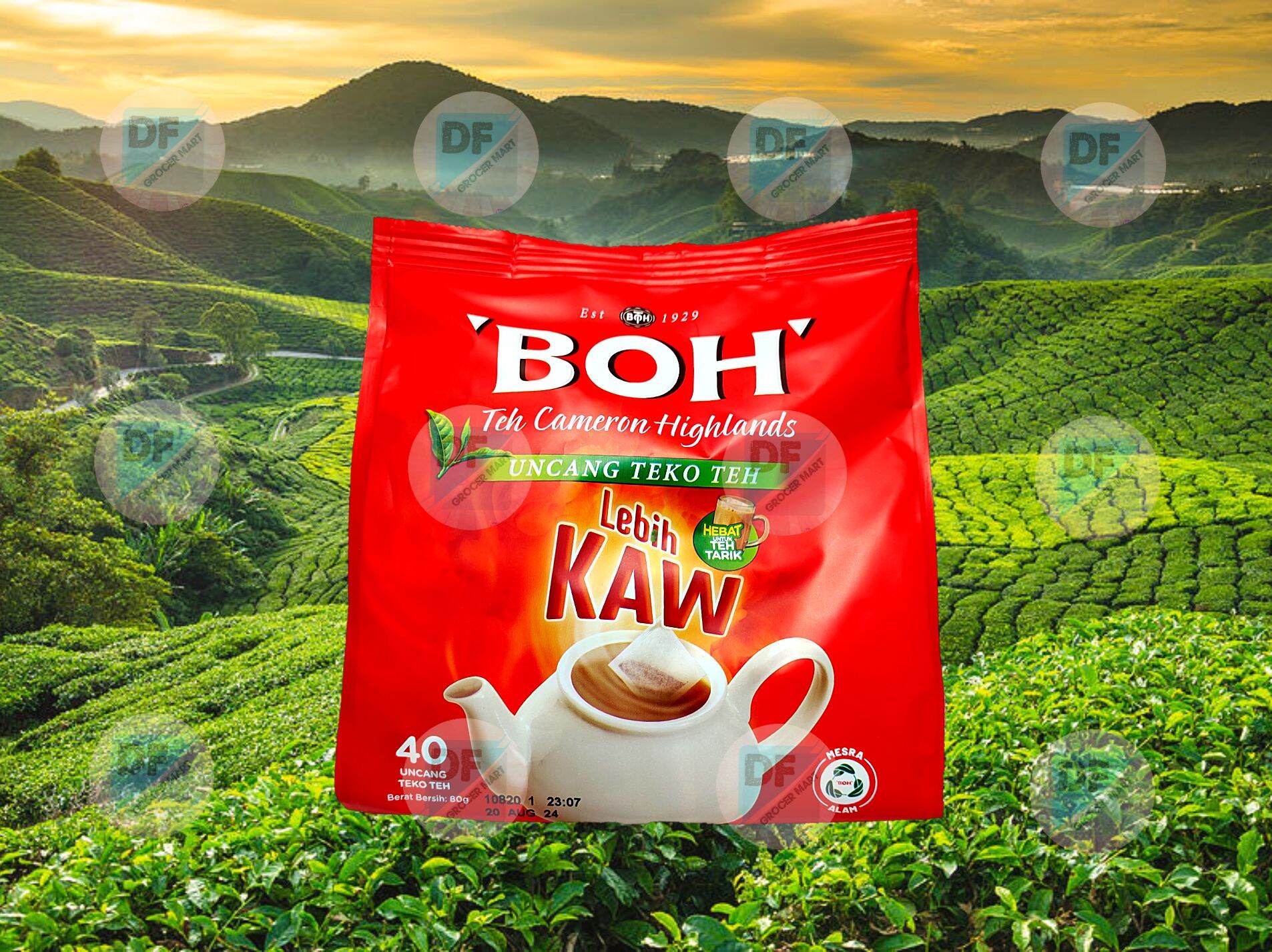 BOH Cameron Highlands Tea Uncang (2g X 40 Potbags) 80g | Lazada