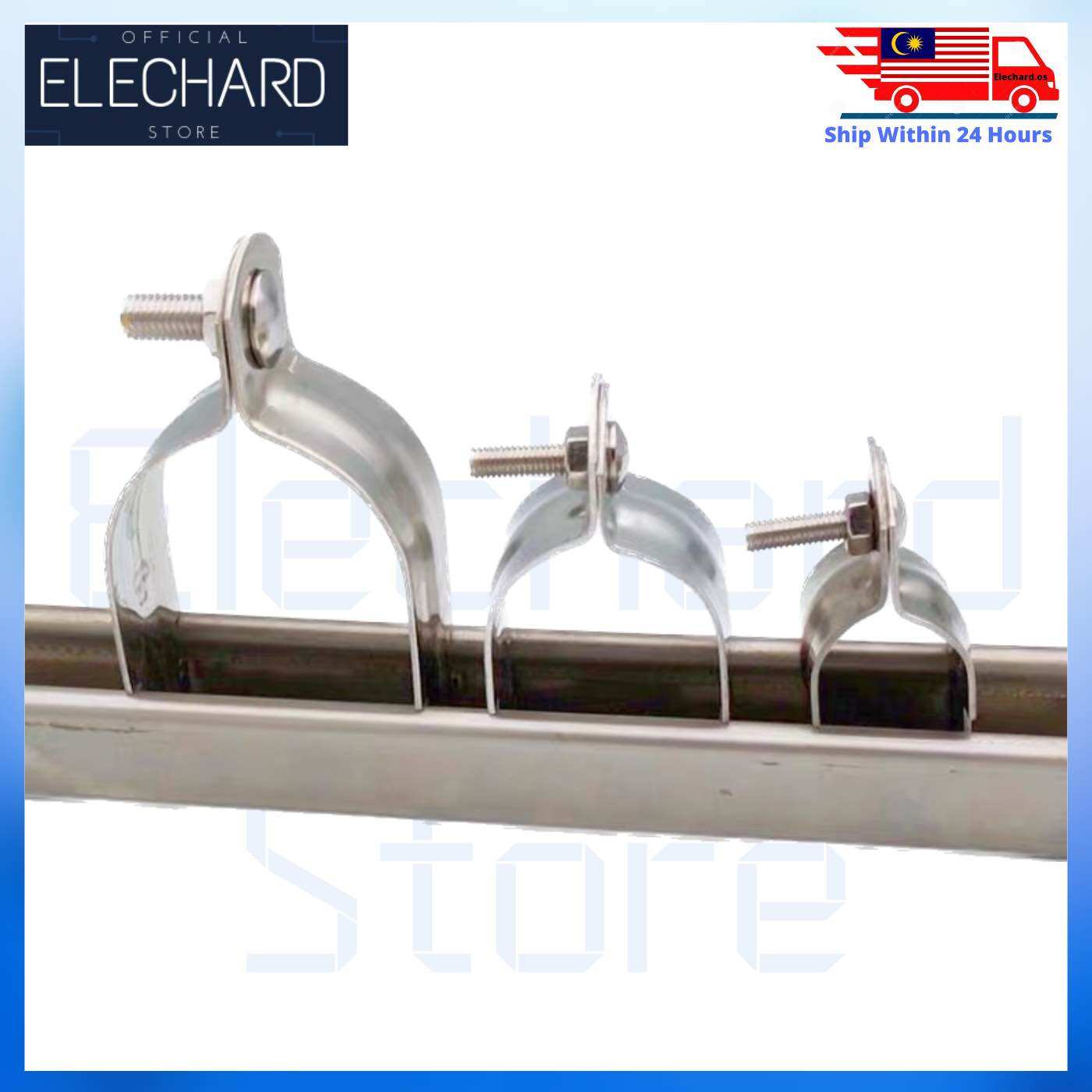 Galvanized Metal Steel Strut Clamp Unistrut Pipe Conduit Clamp Rigid ...