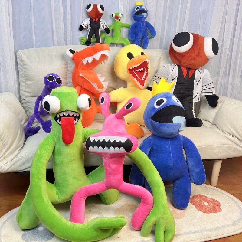 NEW 30cm Rainbow Friends Game Surrounding Plush Toy Cartoon Game Character  Doll Kawaii Holiday Gifts Doll Patung Stuffed Animal - AliExpress