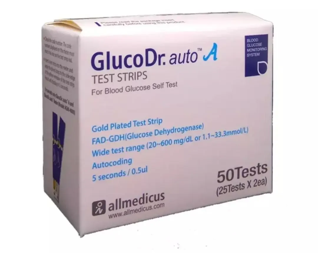 GLUCO DR AUTO A TEST STRIPS 2X25'S