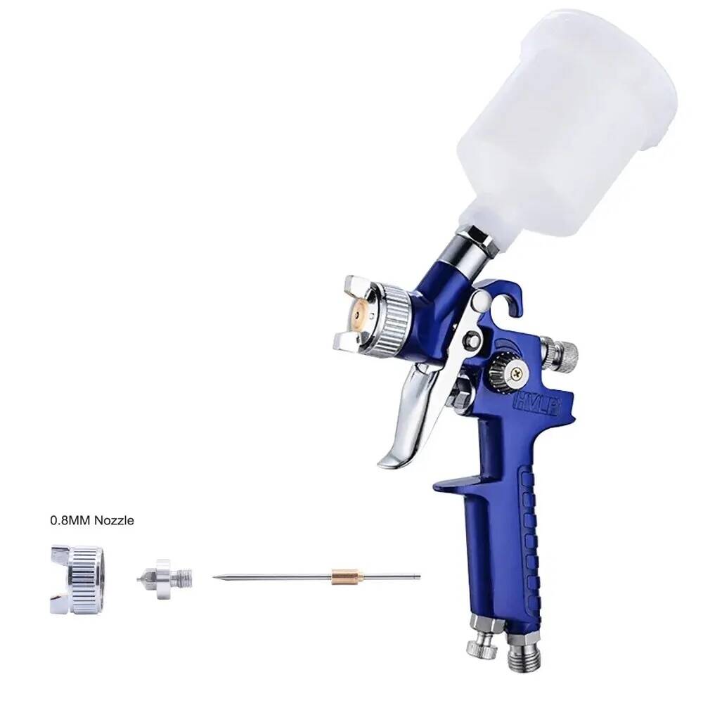 Mini Hh2000 Pneumatic Spray Paint Sprayer 0.8mm/1.0mm Nozzle ...