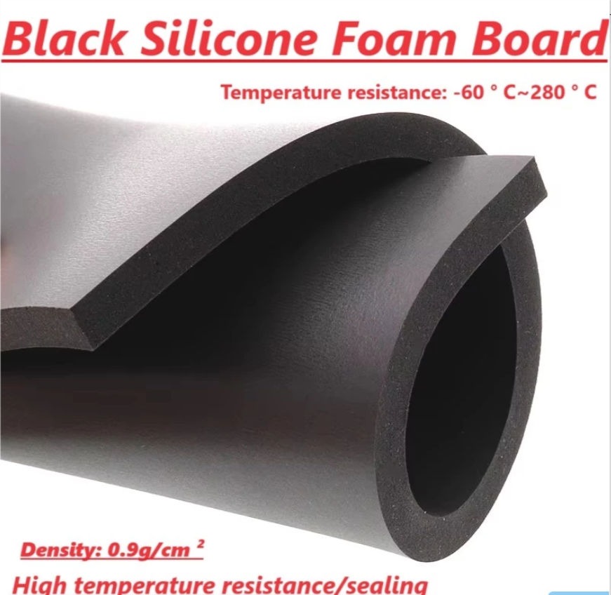 Silicone Soft Sponge Foam Board Pad Pressing Mat Laminating machine high temperature resistant Black 500*500mm Heat Transfer Press Pad Sheet Harga  88 Ringgit*Penghantaran Percuma