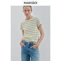 Mango | Stripe Casual and Work T-Shirt