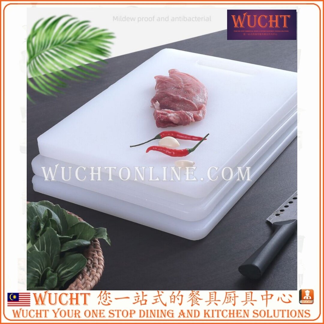 WUCHT】30 HDPE PE Cutting Board D 30 x H 3 H 5cm Plastic Cutting Board Thick  Round PE Color Commercial Chopping Board