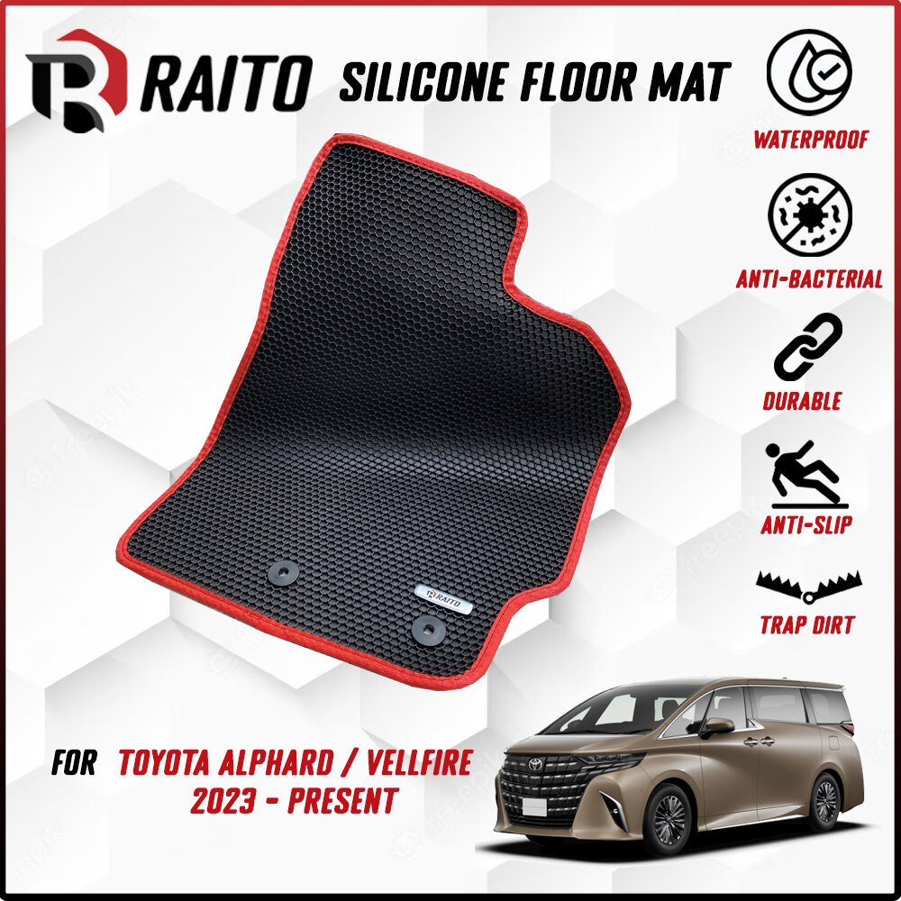 RAITO MAT Toyota Alphard AH40 2024 - Present 7 Seater Car Floor Mat Carpet Customised Car Mat Kereta Carpet - Jenama RAITO Harga 535 Ringgit*Penghantaran Percuma