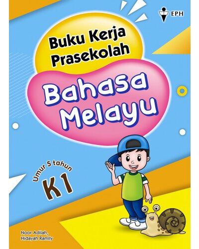 EPH K1 BUKU KERJA PRASEKOLAH BAHASA MELAYU KINDERGARTEN TASKA TADIKA ...