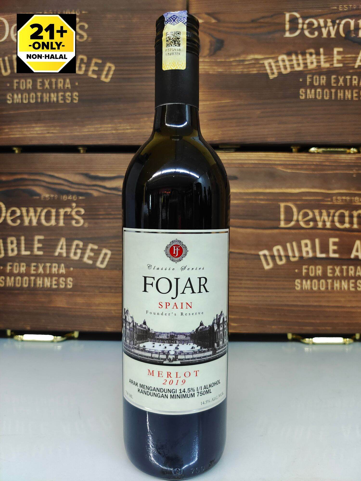 Fojar Merlot Red Wine 750ml 💯 Original Ready Stock Lazada