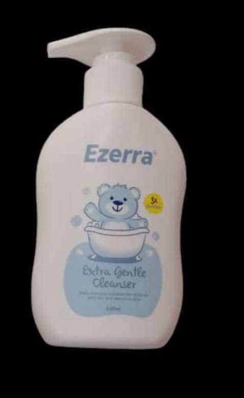 New packaging EZERRA EXTRA GENTLE CLEANSER 3 times Gentler 500ml/150ml ll EXPIRY DATE OCT 2028