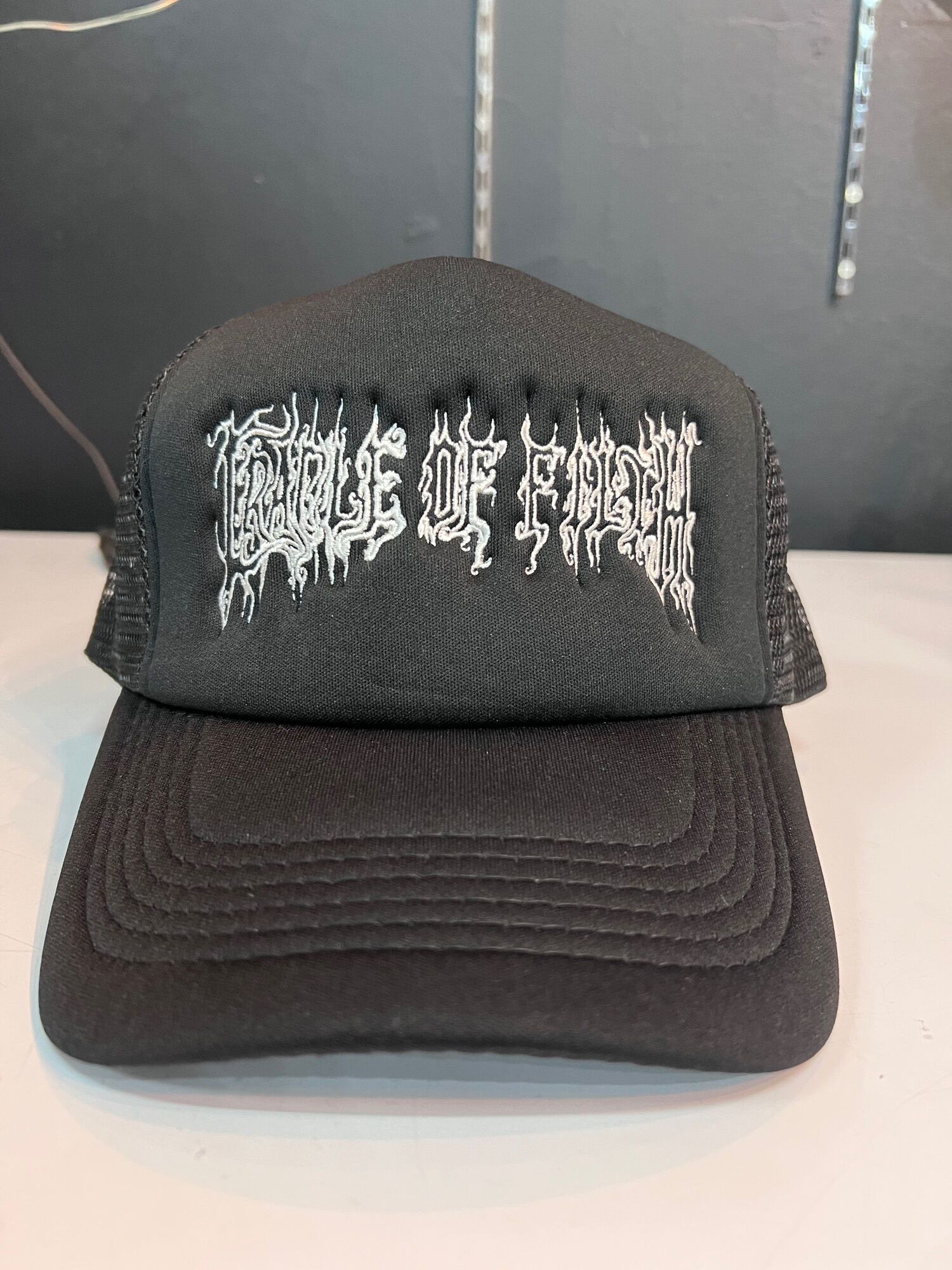 Cradle Of Filth trucker cap embroidery Embroidery Sun Hat Casual