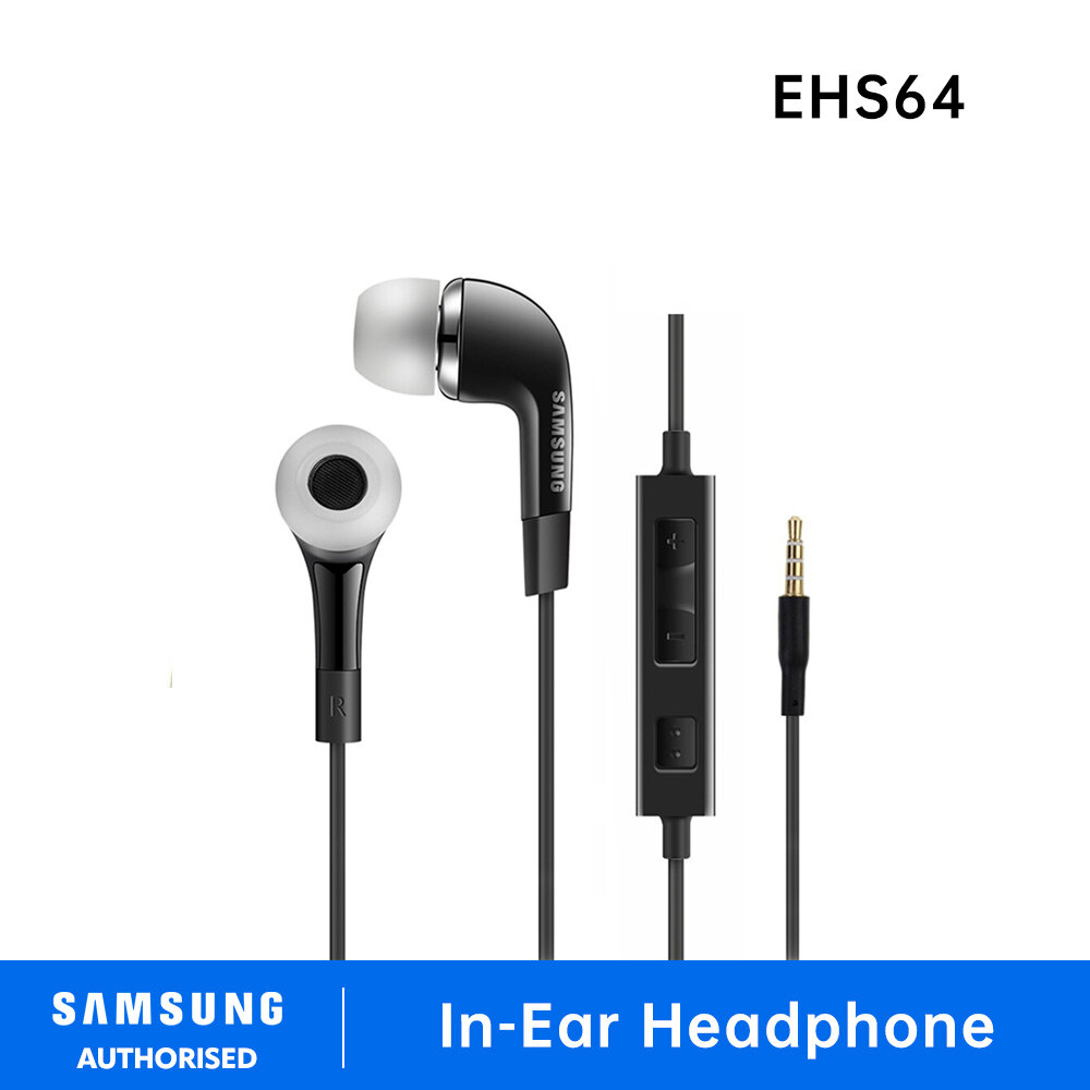 Original Samsung Earphones EHS64 Headsets With Built-in Microphone 3.5mm In-Ear Wired Gaming Earphone For Samsung - Philippines