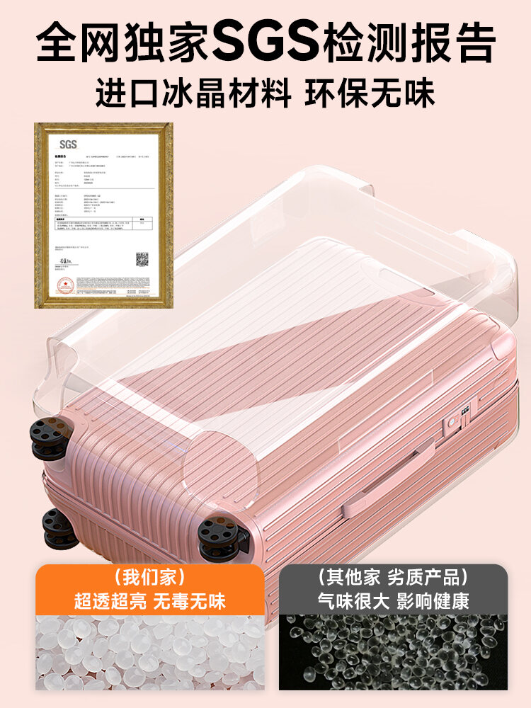 Essential Travel Rimowa Luggage Cover Protective Sleeve for 21 26 Inch Suitcase Dustproof Bag Suitable for All RIMOWA Sizes. 