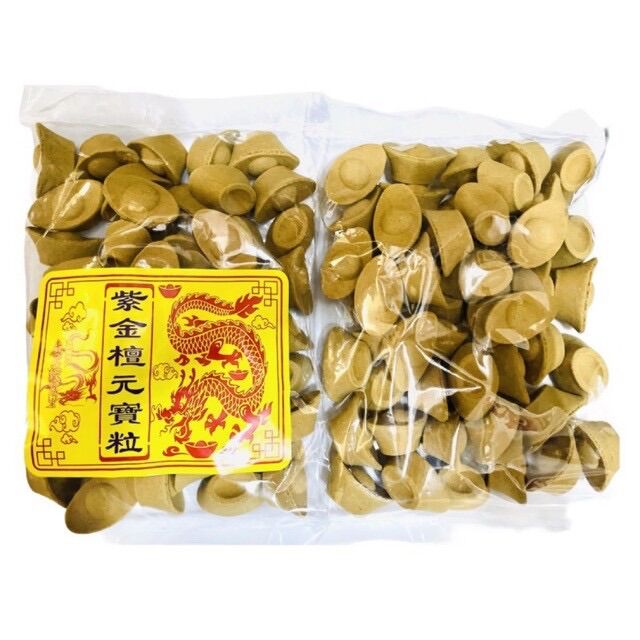 紫金檀元寶粒/元宝粒/檀香粒/檀香/正檀香粒（一包50粒）