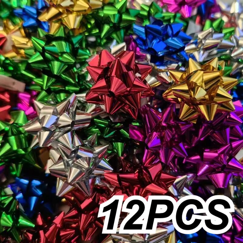 Sample Starbow 12/24/36PCS Colorful 3D Star Bow DIY Gift Packaging Multi-color ...
