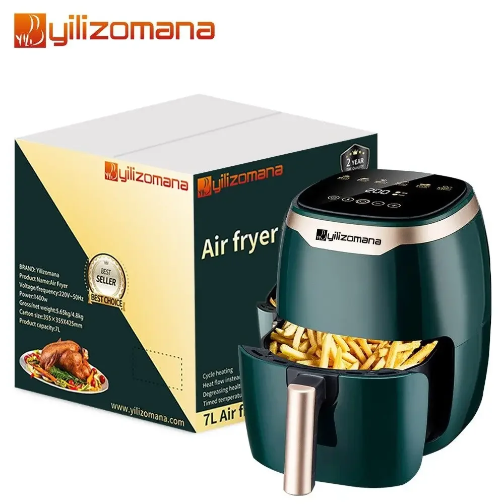 Air Fryer - Automatic Oil Free Electric Household Fries Machine Non Stick Fry Tools[Ready